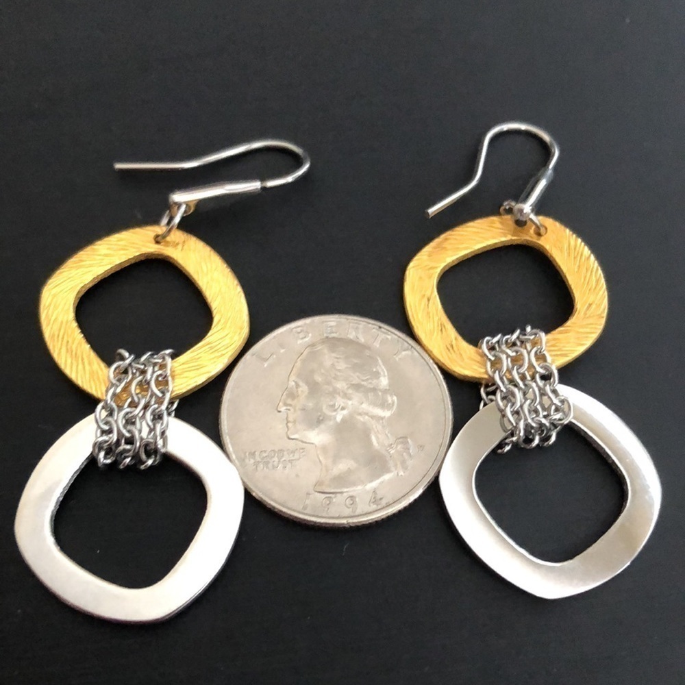 Stainless Steel Fishhook Earrings